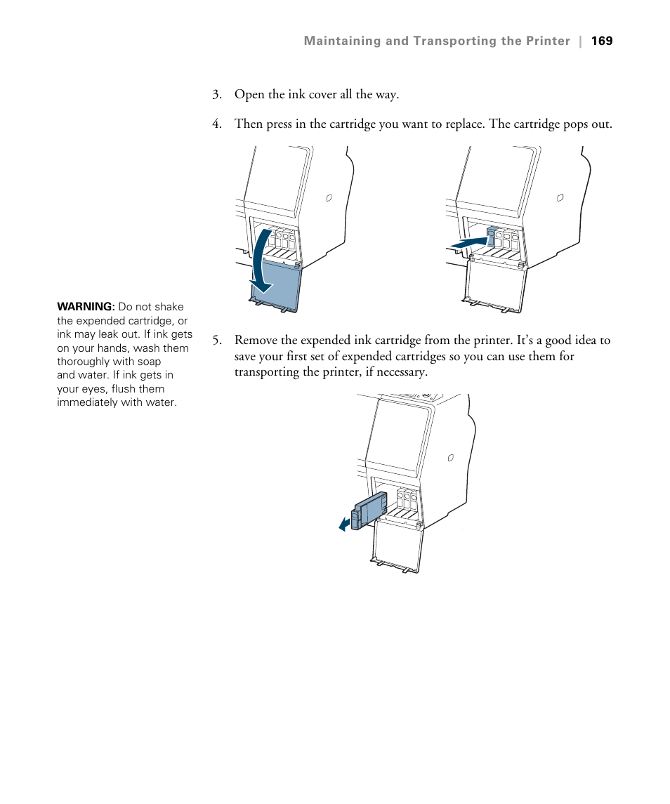 Epson STYLUS 7900 User Manual | Page 169 / 238