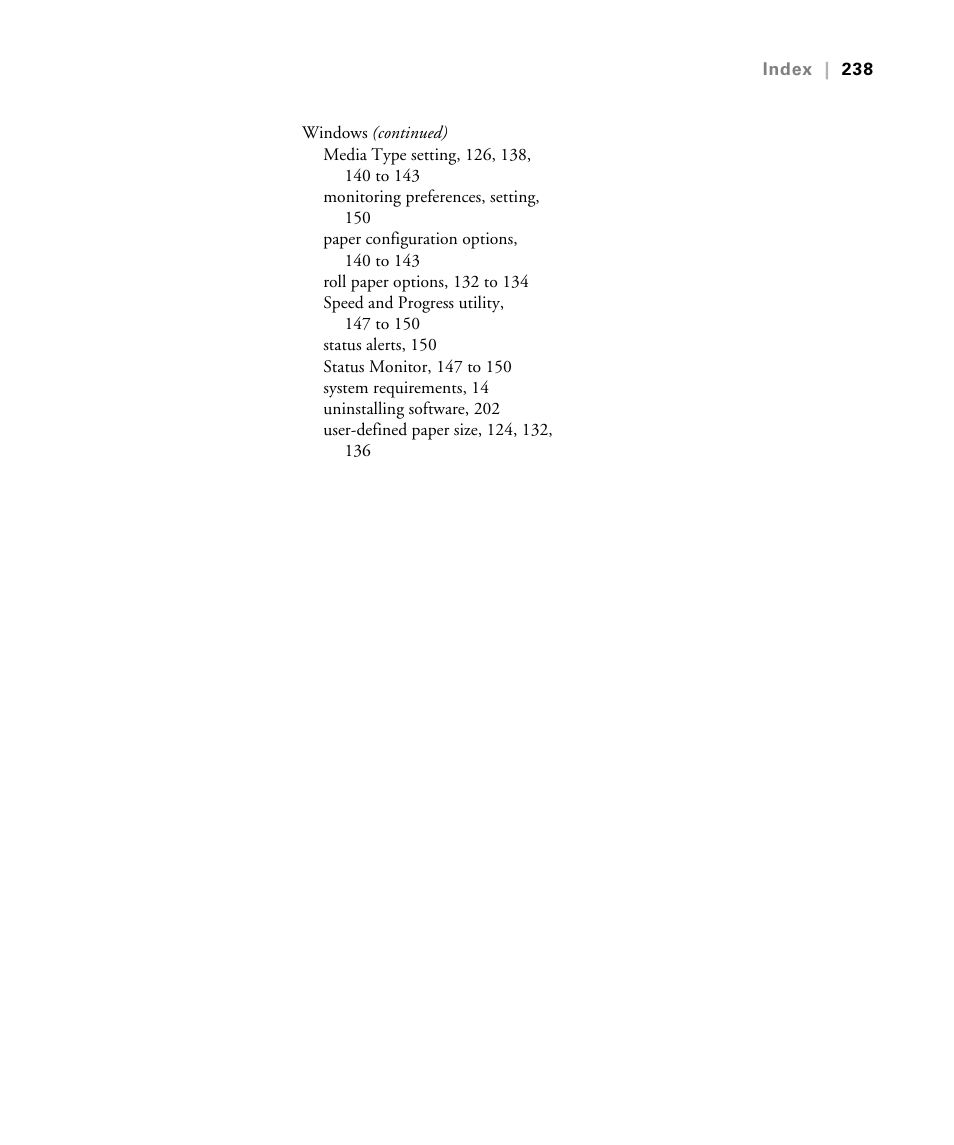 Epson STYLUS 7900 User Manual | Page 238 / 238