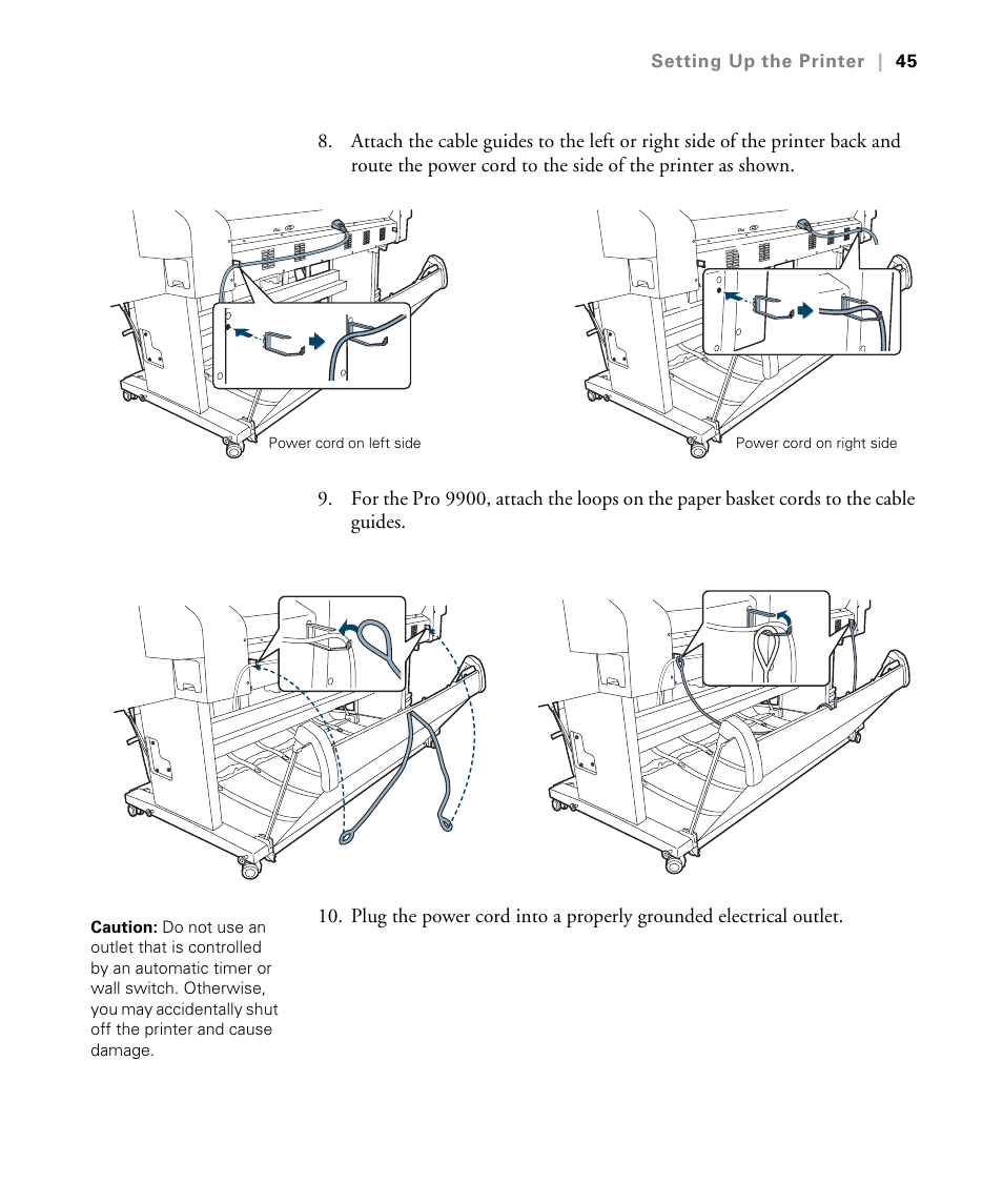 Epson STYLUS 7900 User Manual | Page 45 / 238