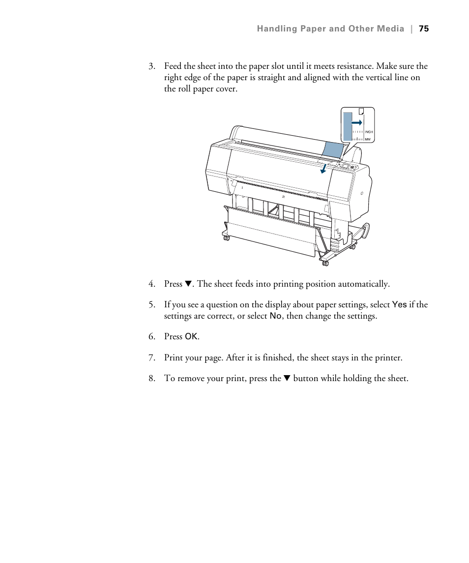 Epson STYLUS 7900 User Manual | Page 75 / 238