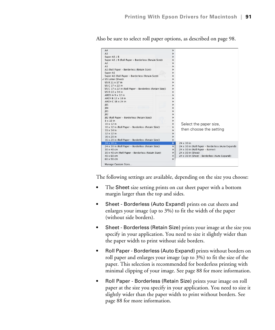 Epson STYLUS 7900 User Manual | Page 91 / 238