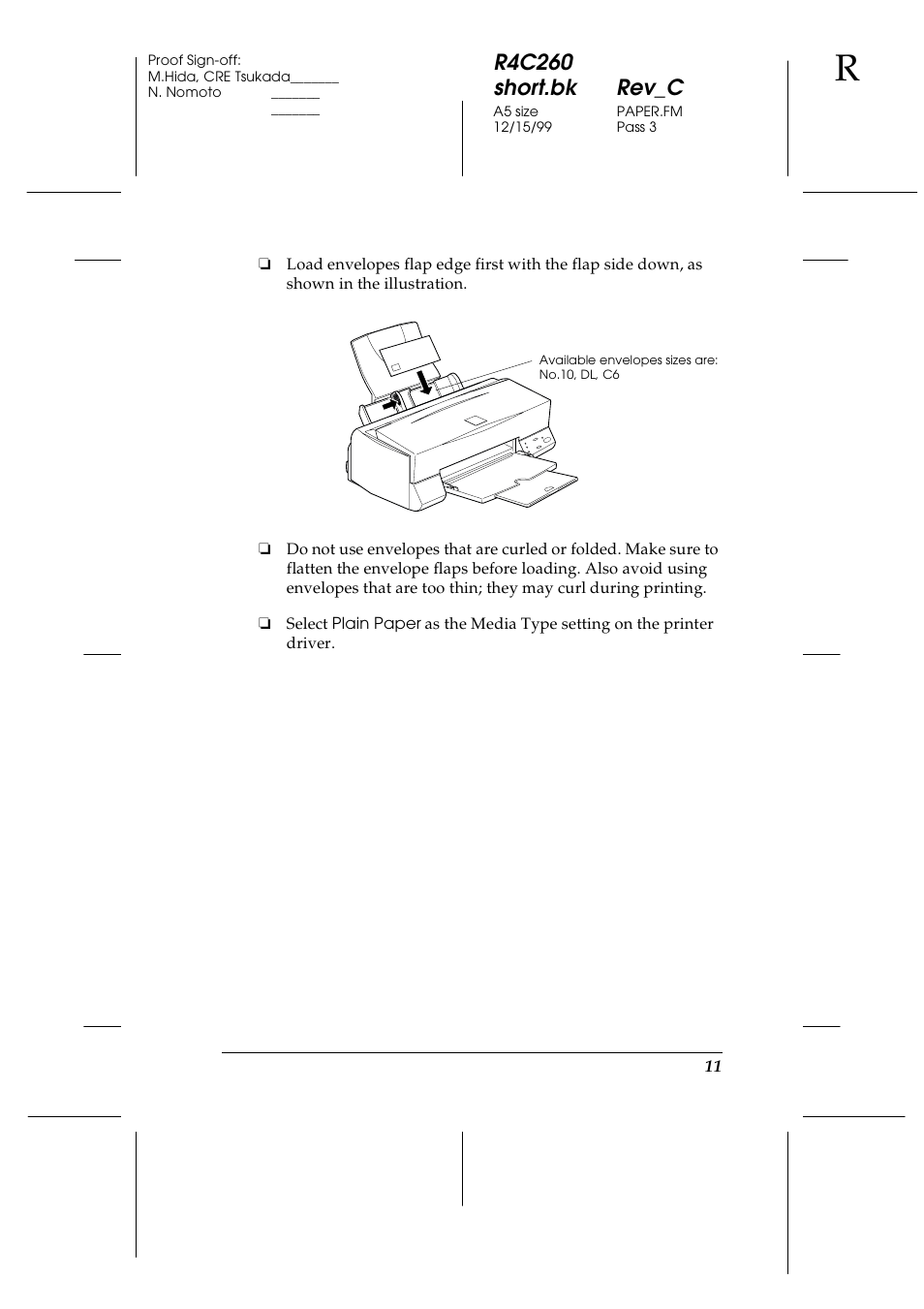 R4c260 short.bk rev_c | Epson 460 User Manual | Page 17 / 64