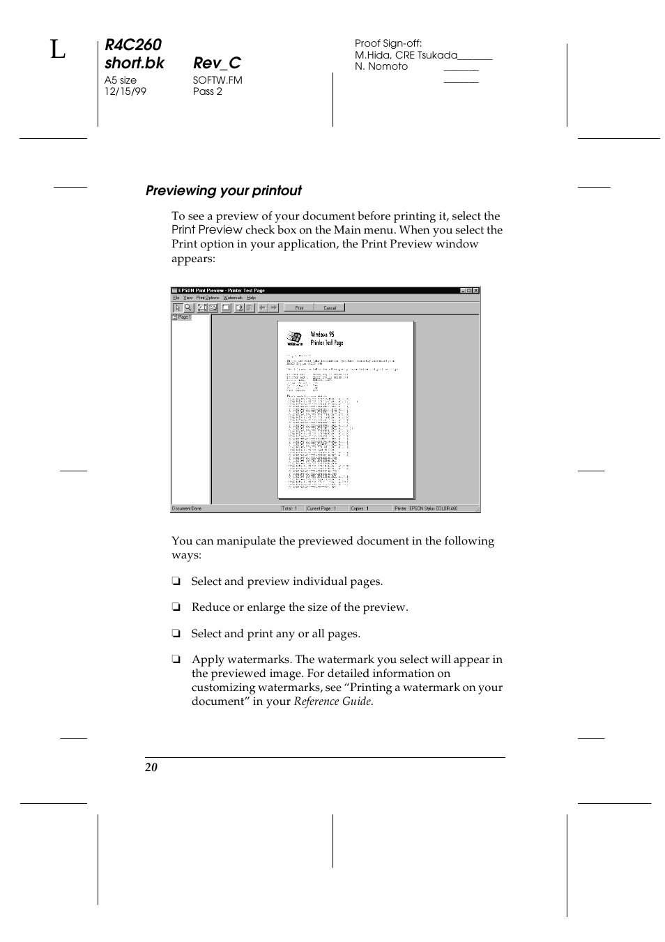 R4c260 short.bk rev_c | Epson 460 User Manual | Page 26 / 64