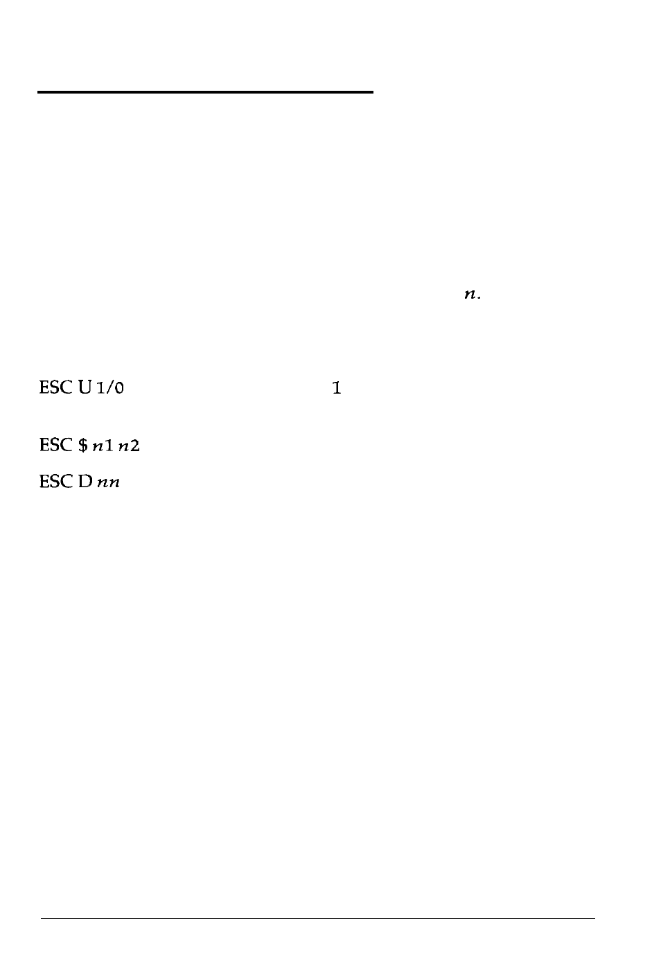 Using the command summary | Epson 1170 User Manual | Page 131 / 159