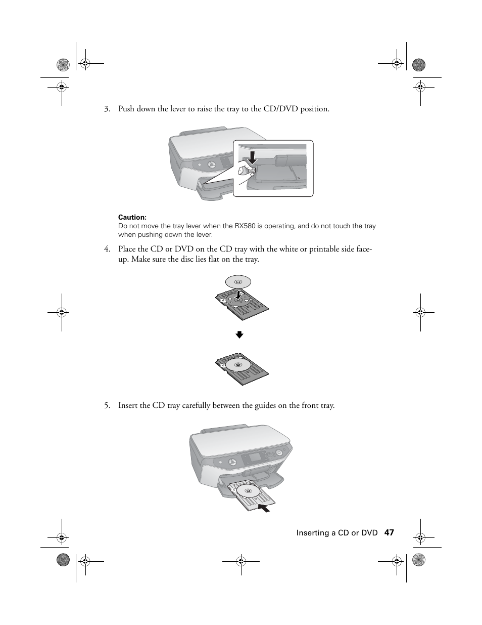 Epson RX580 User Manual | Page 47 / 95