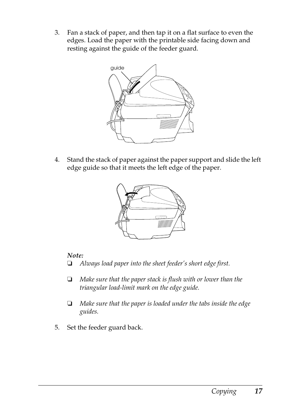 Epson RX600 User Manual | Page 17 / 89