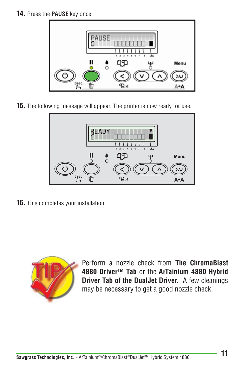 Epson DUALJET HYBRID SYSTEM PRO 4880 User Manual | Page 21 / 72