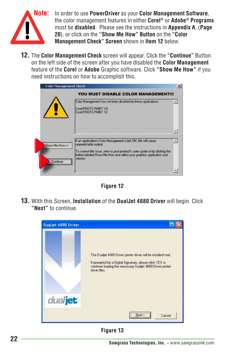 Epson DUALJET HYBRID SYSTEM PRO 4880 User Manual | Page 32 / 72