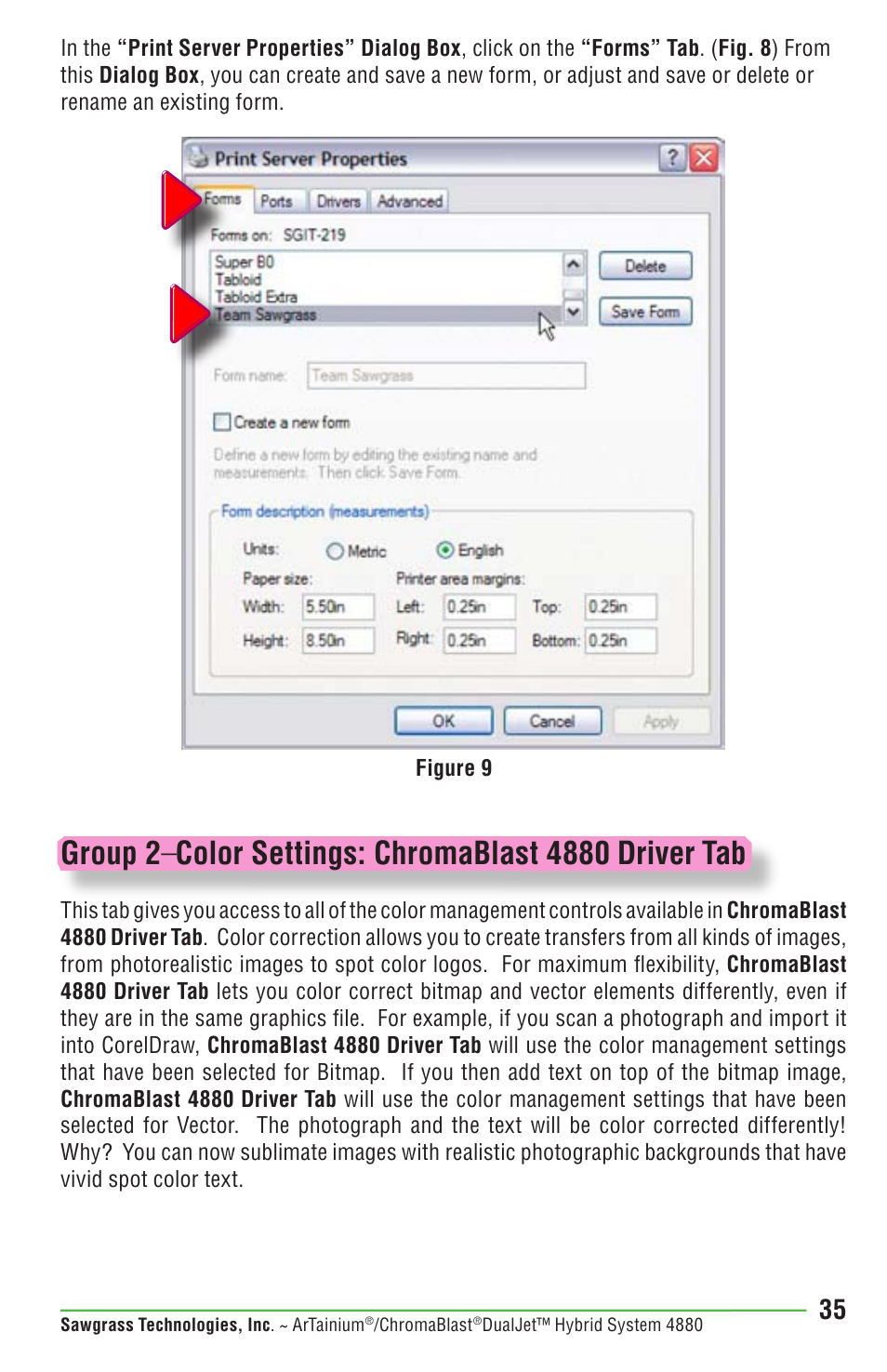 Epson DUALJET HYBRID SYSTEM PRO 4880 User Manual | Page 45 / 72