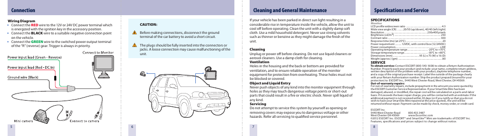 Escort 432 User Manual | Page 2 / 2