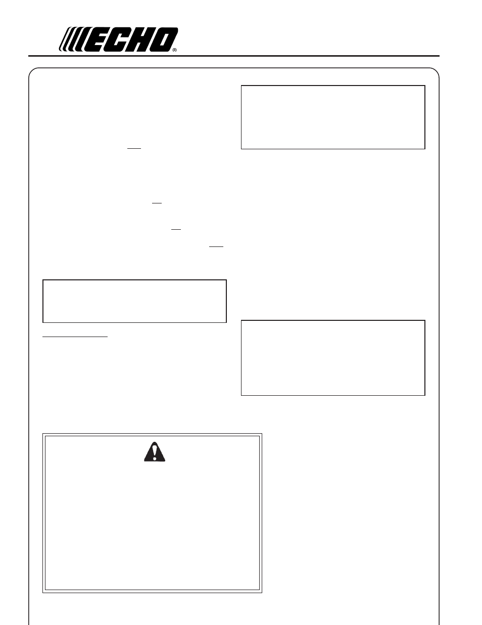 Fuel requirements, Handling fuel warning danger | Echo PB-403 User Manual | Page 10 / 23