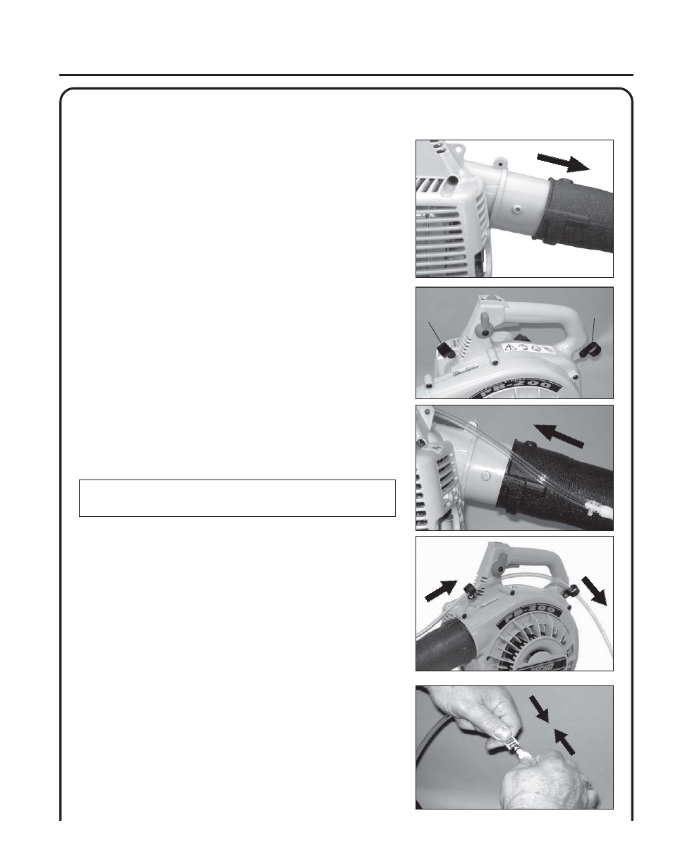 Assembly, Converting blower to yard shield system (pb-200), Echo y | Echo YARD SHIELD SYSTEM 99944200300 User Manual | Page 5 / 16