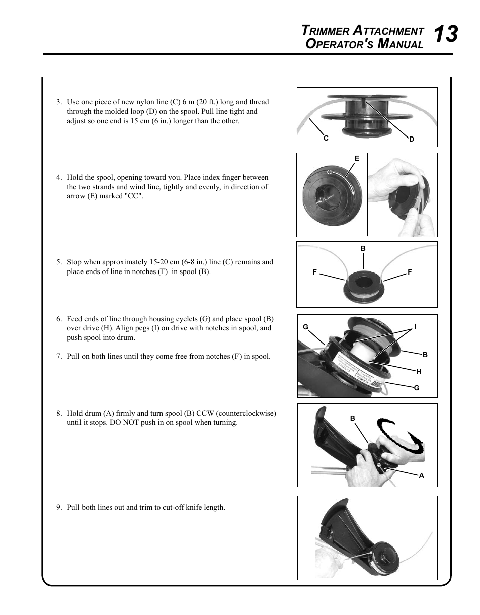Echo 99944200545 User Manual | Page 13 / 16