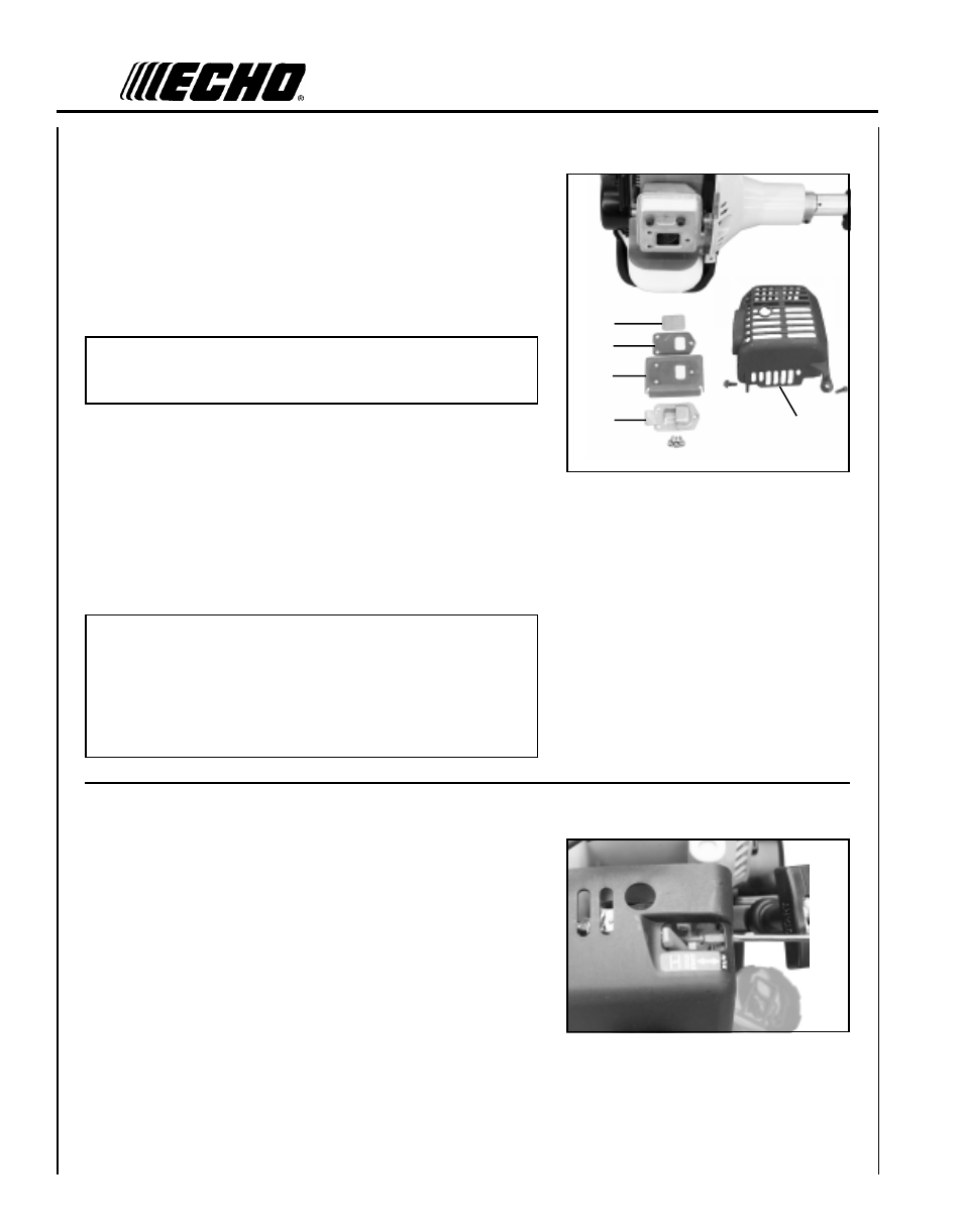Echo HCA-261 User Manual | Page 28 / 35