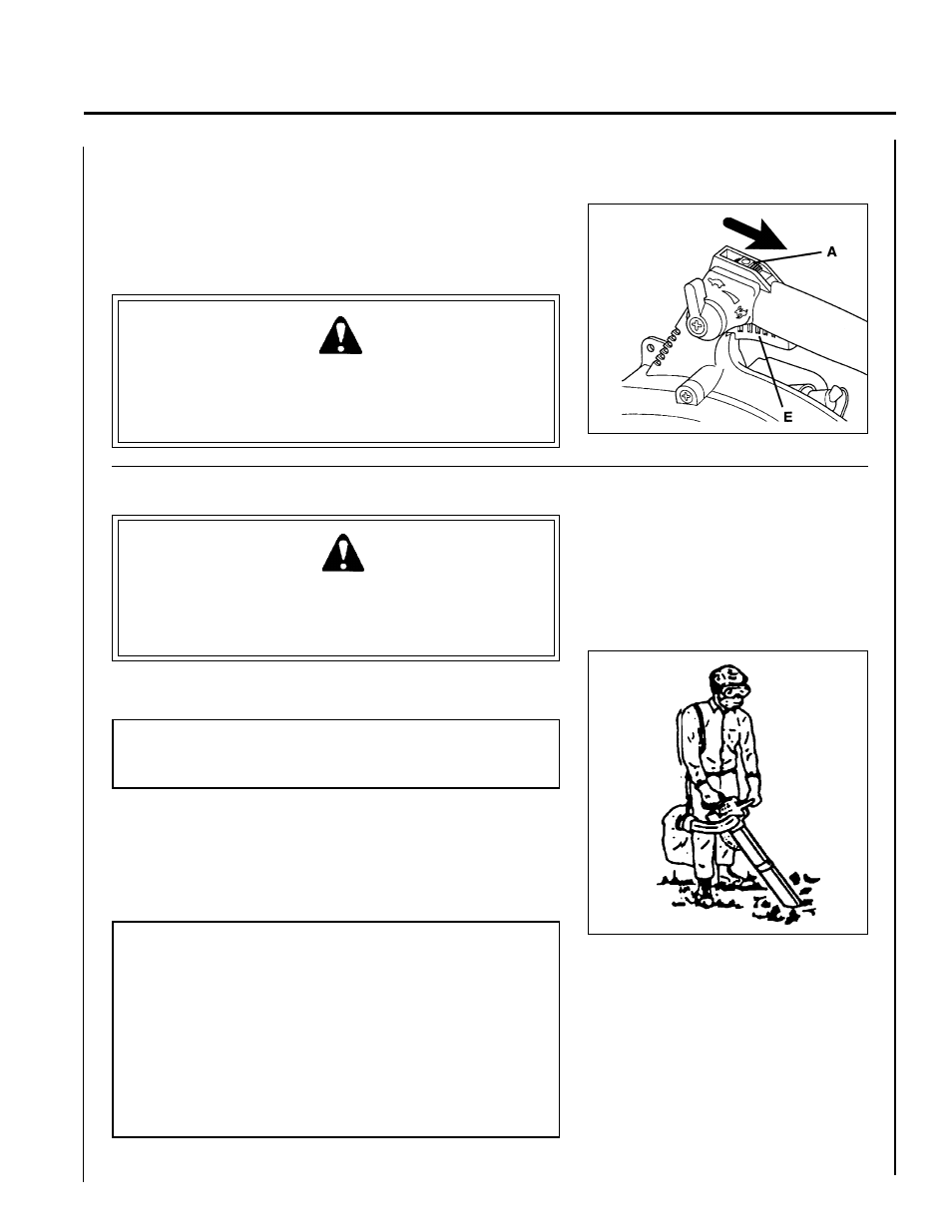 N' v, Warning danger | Echo Shred 'N' Vac ES-2100 User Manual | Page 17 / 29