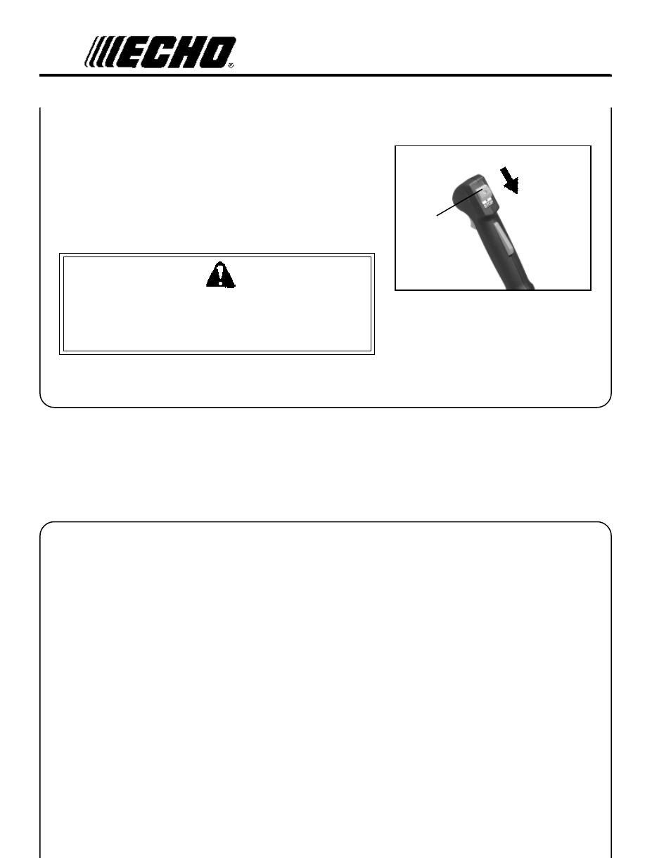 Echo SRM-260U User Manual | Page 20 / 32