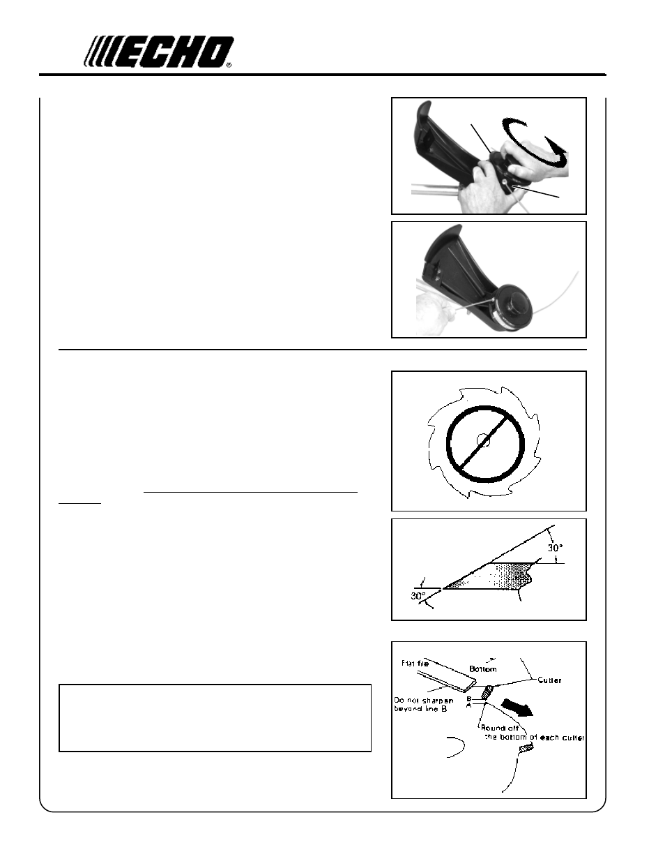 Echo SRM-260U User Manual | Page 28 / 32