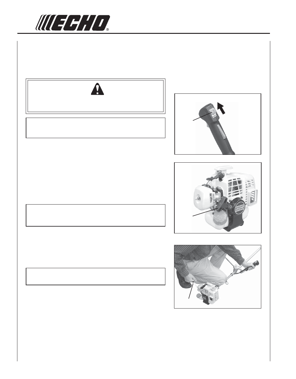 Echo SRM-210U User Manual | Page 20 / 32