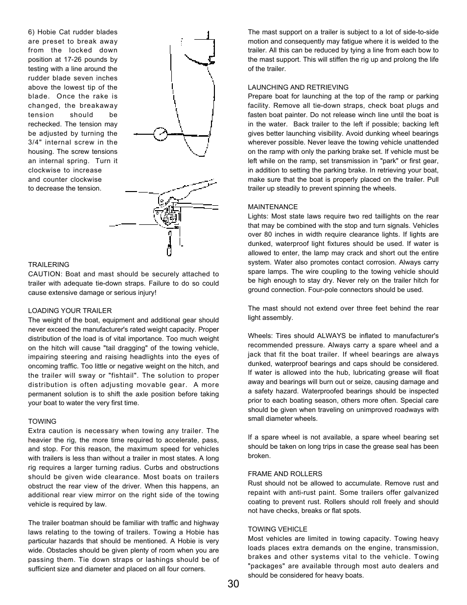 Hobie SPORT CRUISER 21 User Manual | Page 32 / 33