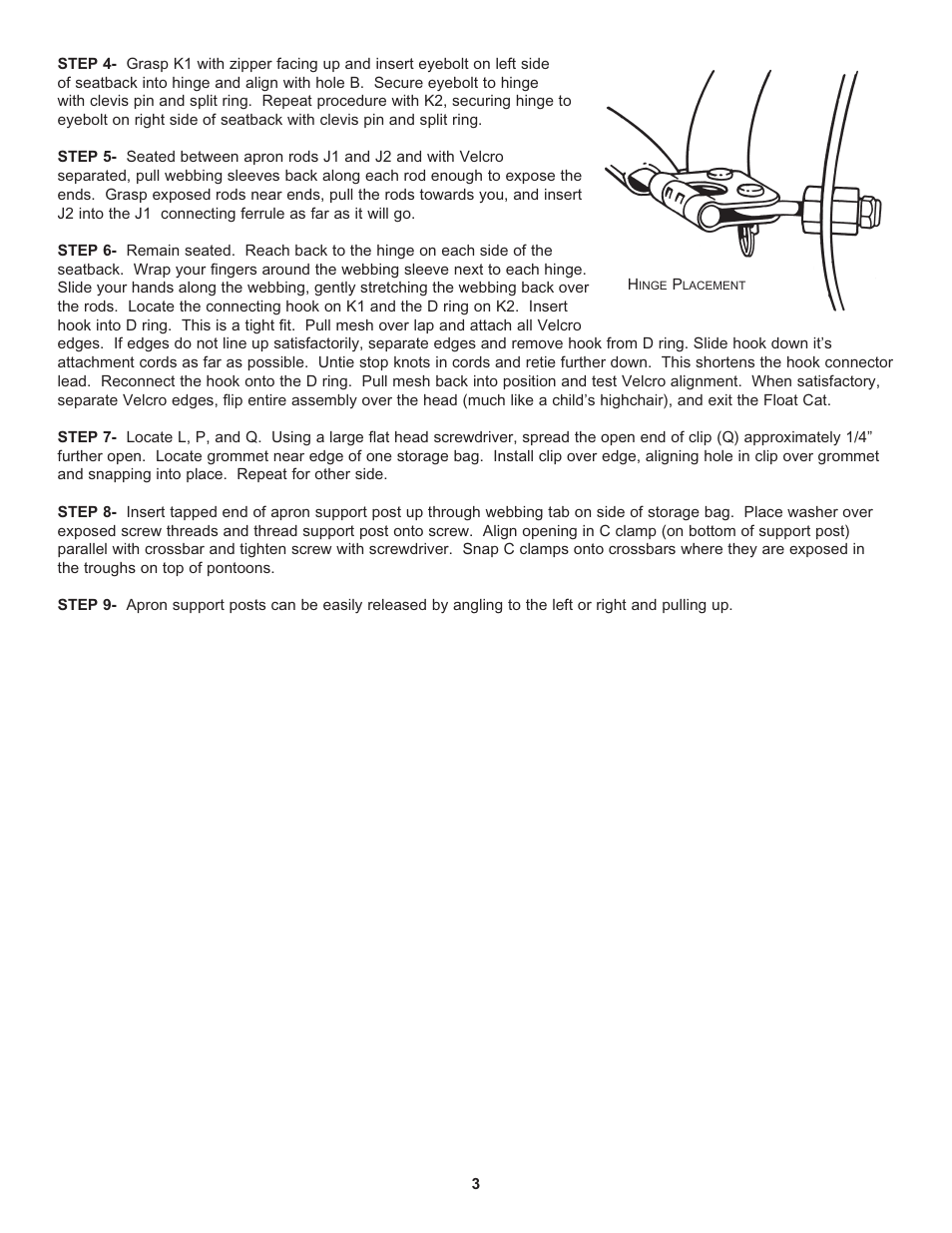 Hobie Stripping Apron User Manual | Page 3 / 5
