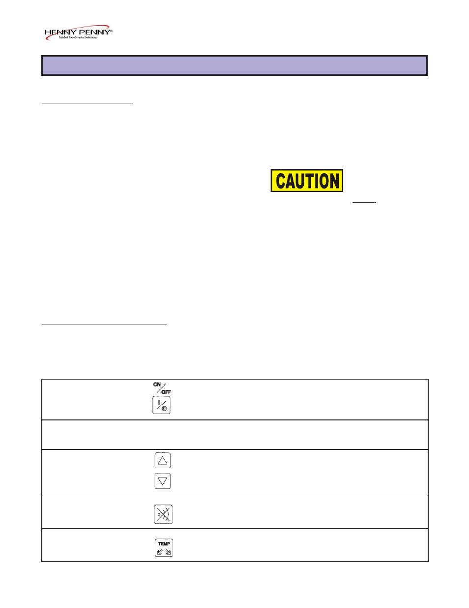 Section 3 | Henny Penny BFR/BCR-350 User Manual | Page 17 / 34