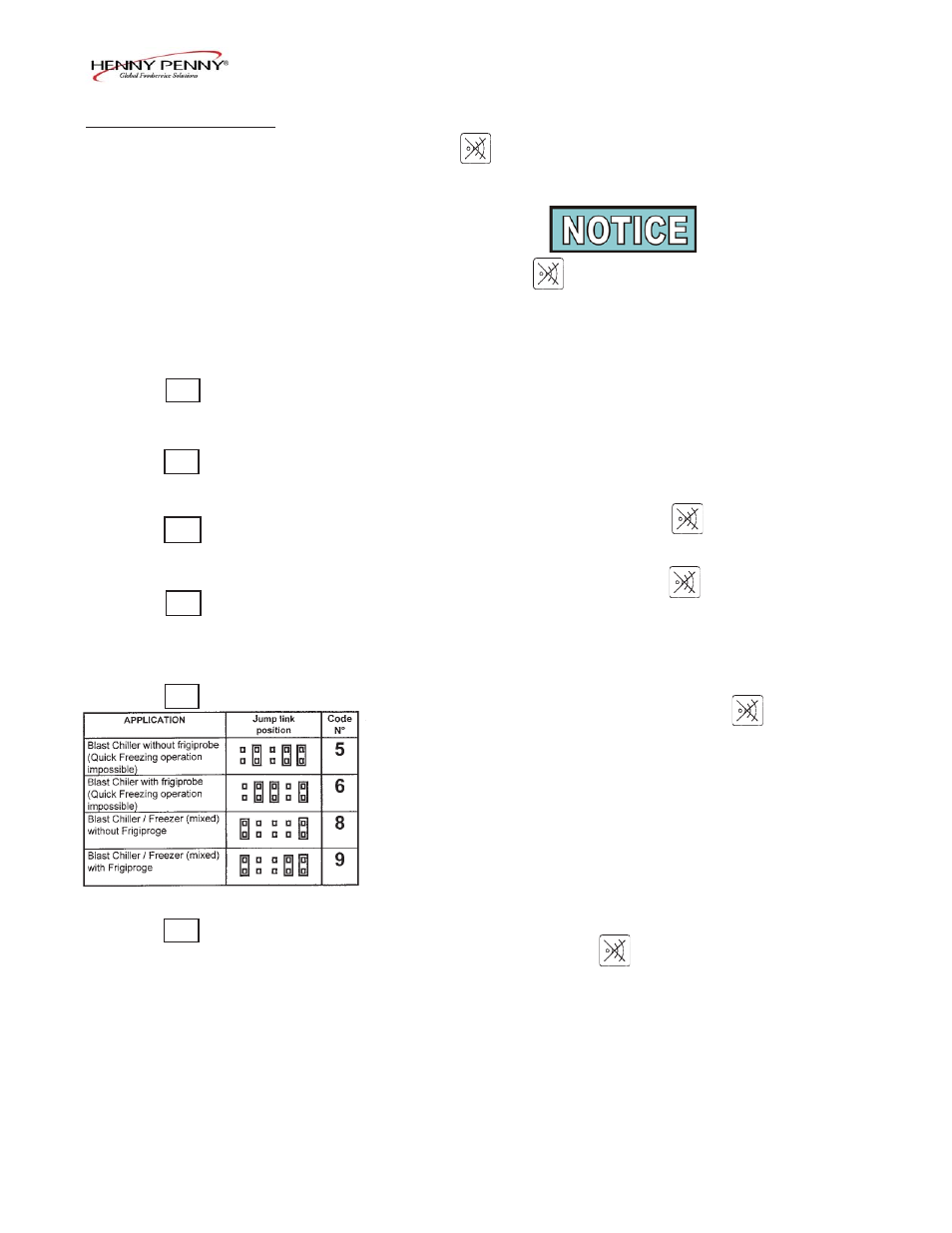 Henny Penny BFR/BCR-350 User Manual | Page 26 / 34