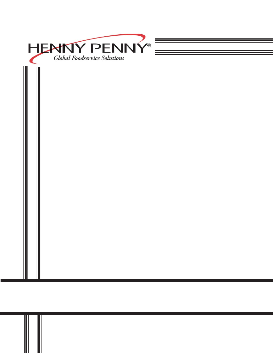 Henny Penny BLAST CHILLER/FREEZER BCC/BCR-175 User Manual | 21 pages