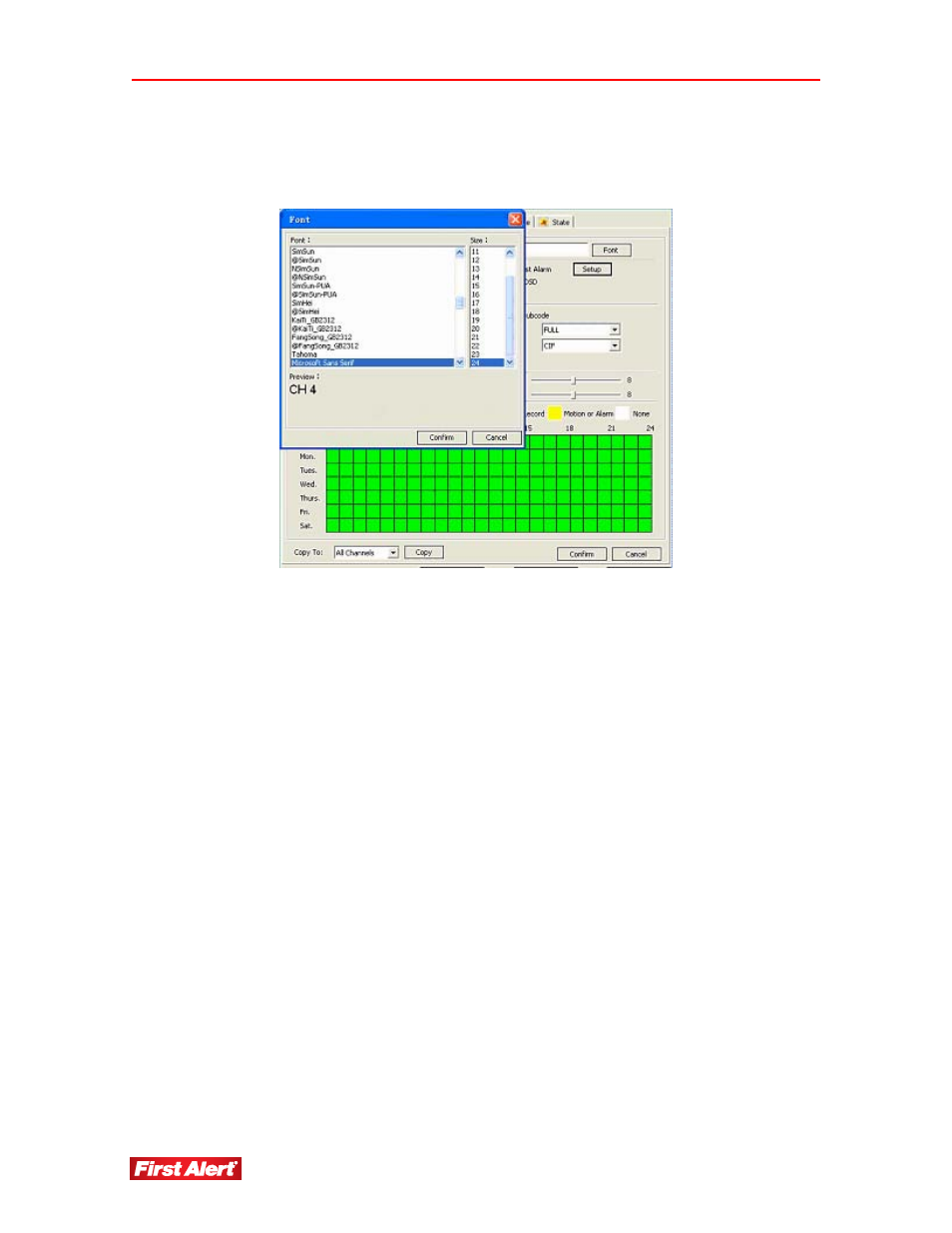 background image