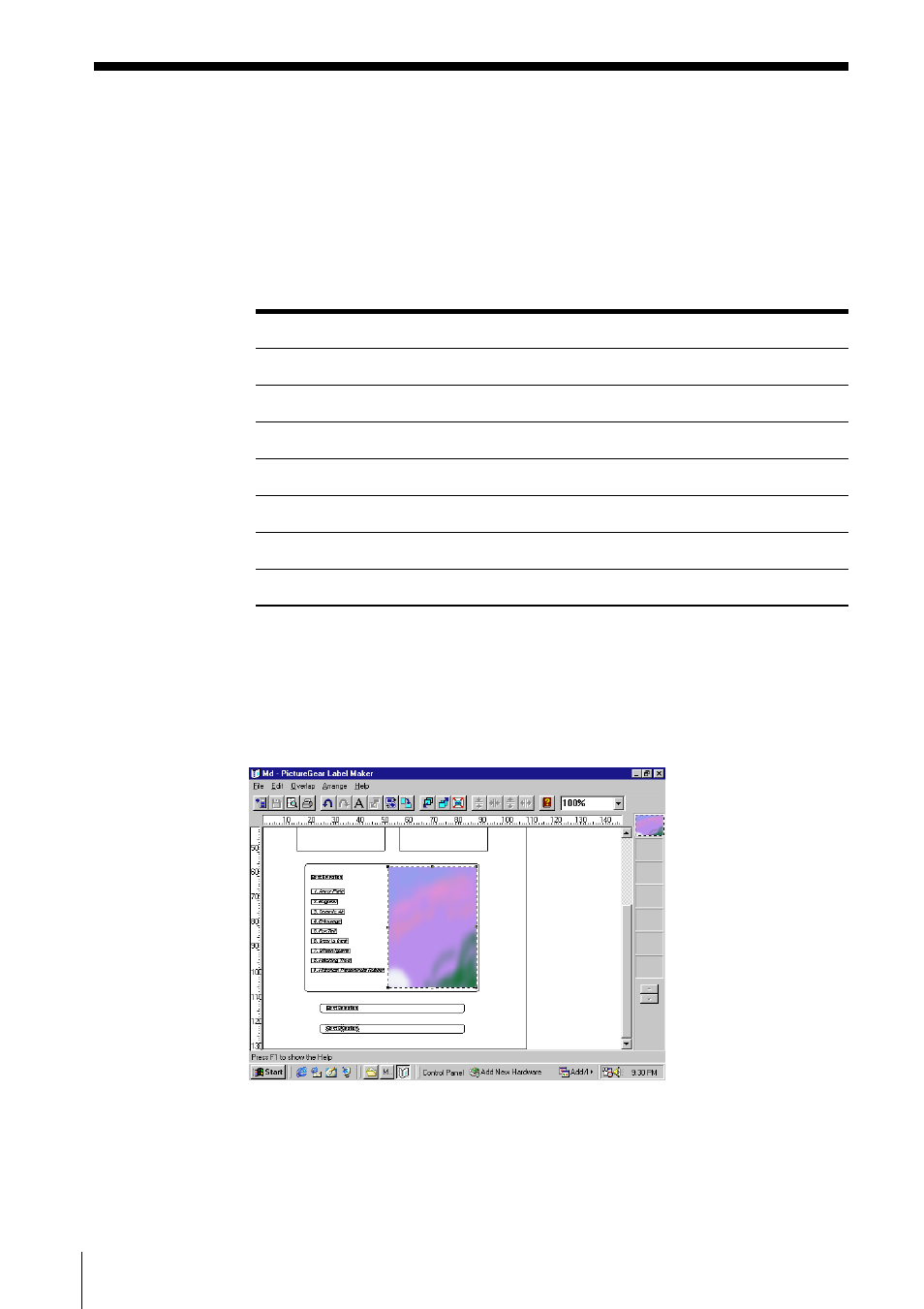 background image