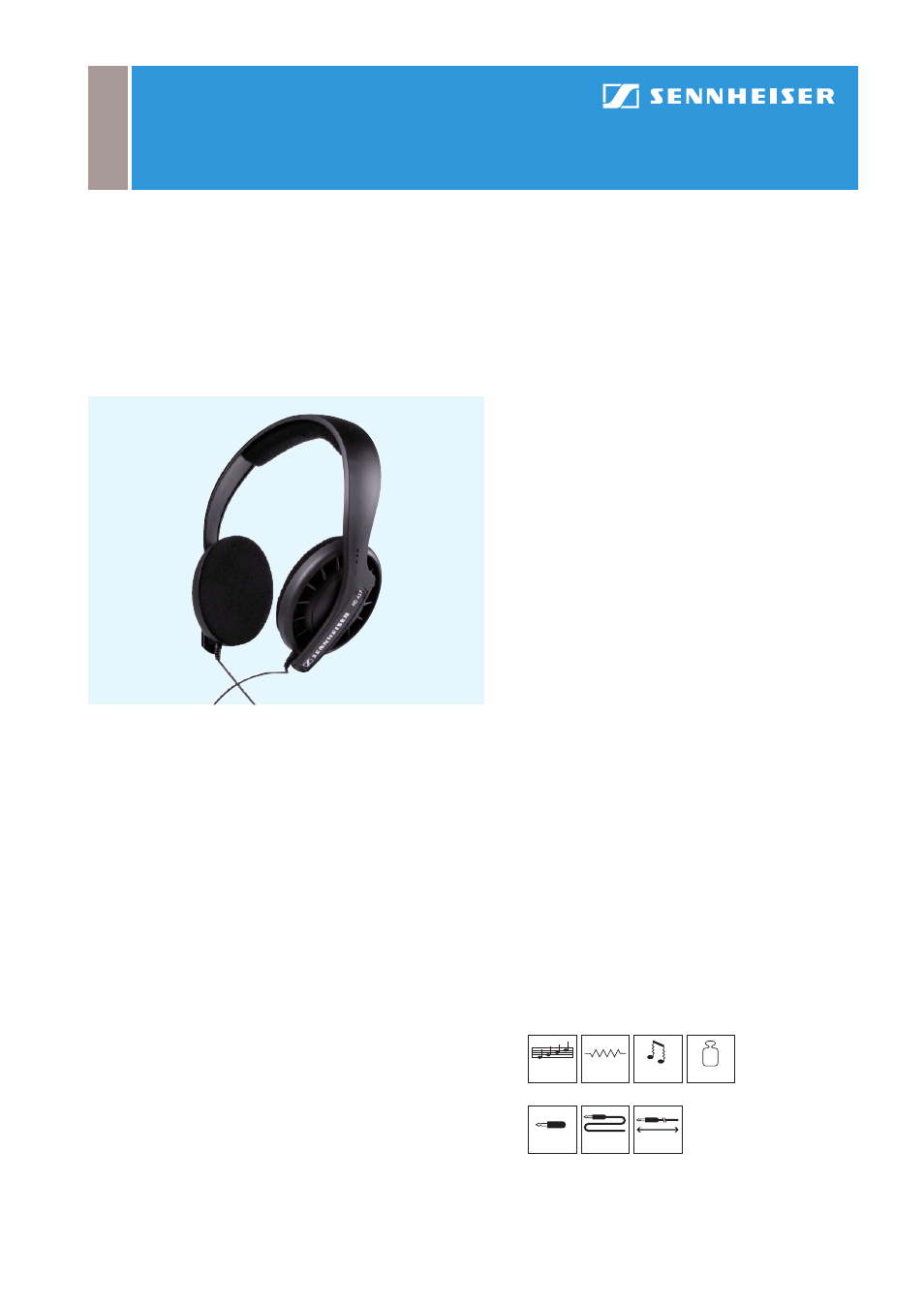 Sennheiser Hd 437 User Manual 1 Page