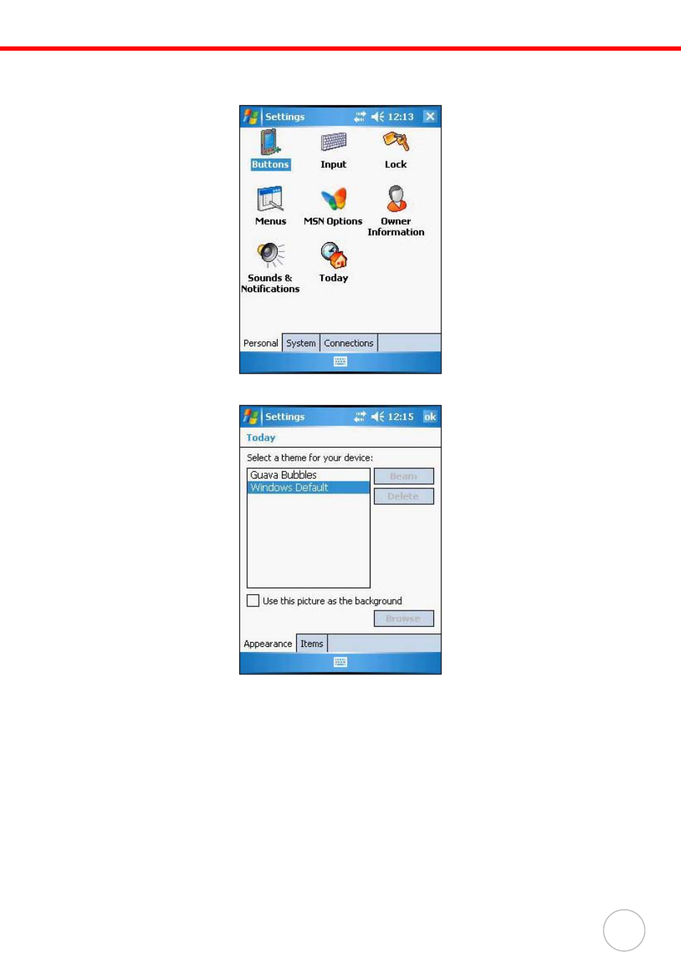 background image