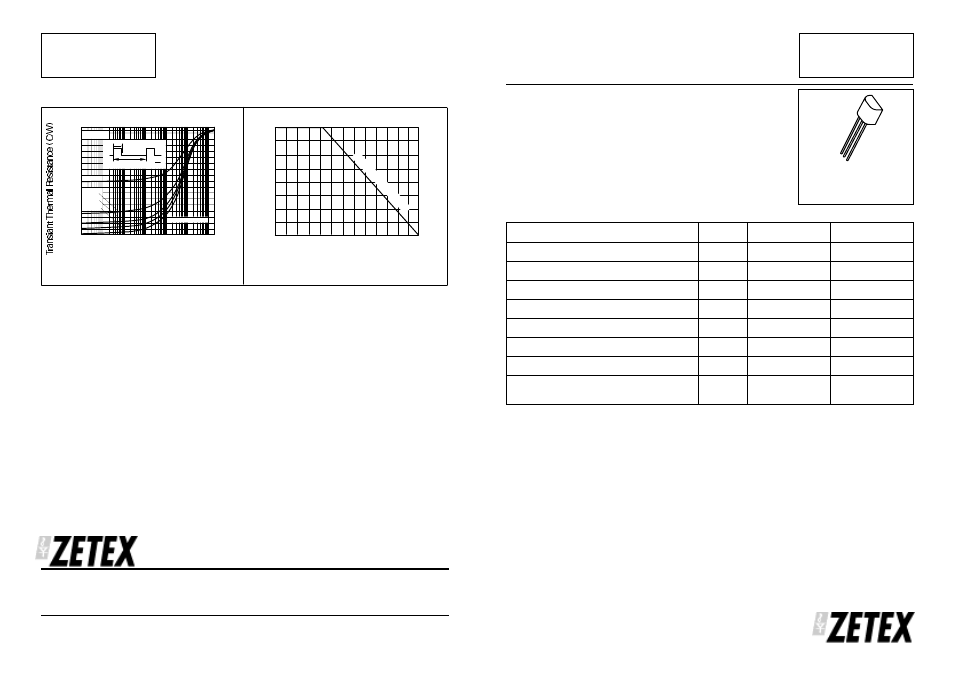 Diodes ZTX1051A User Manual | 4 pages