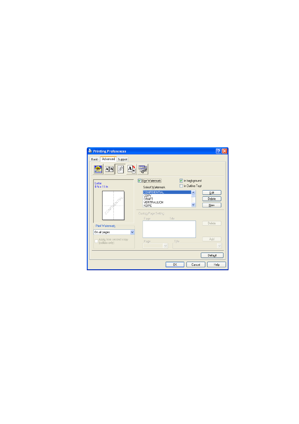 background image