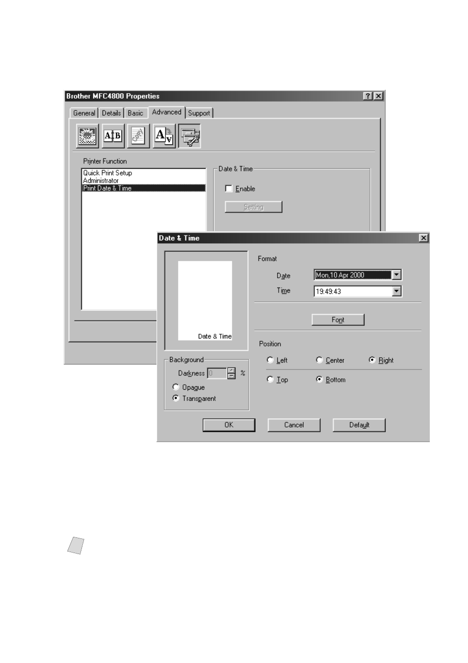 background image