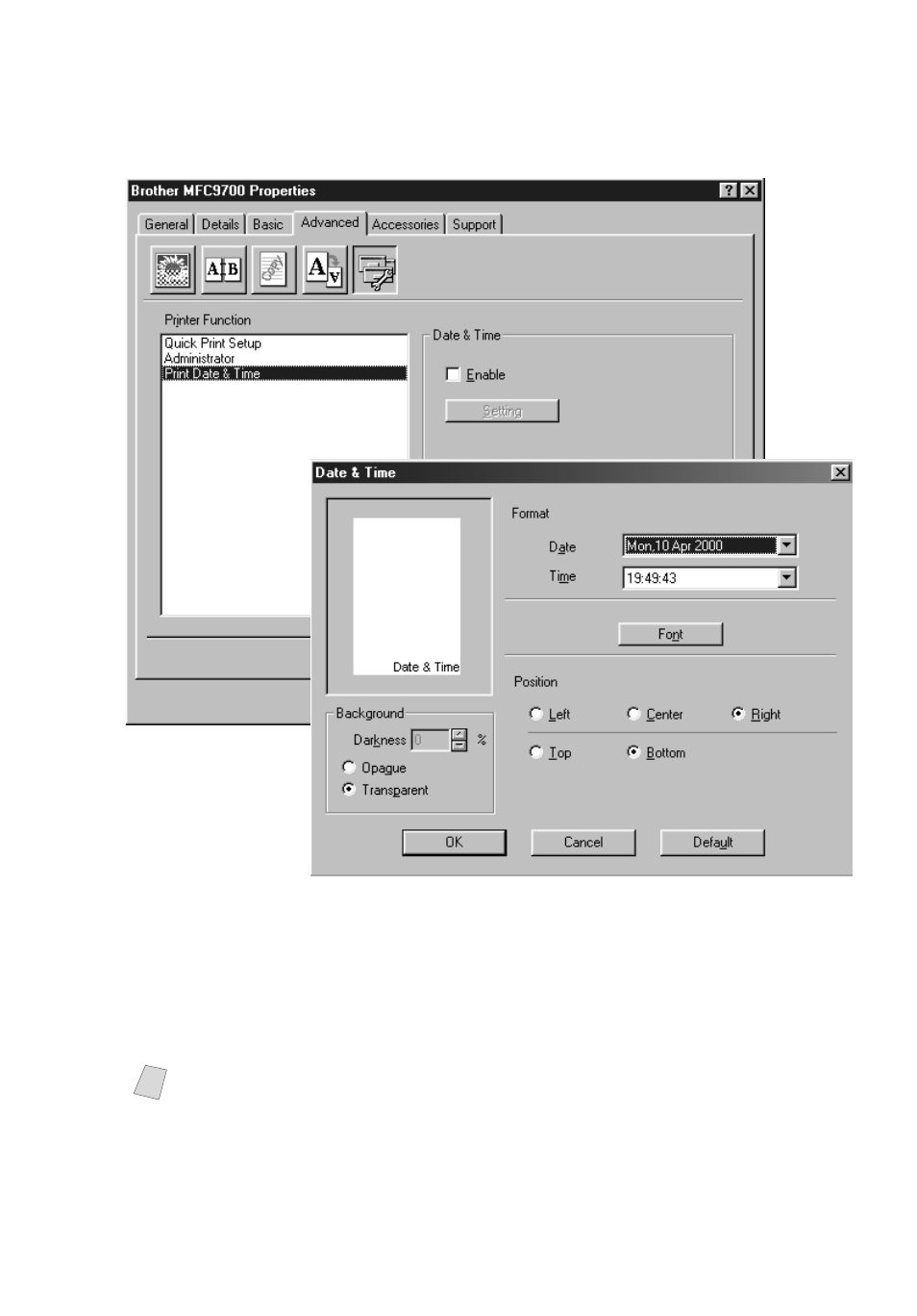background image