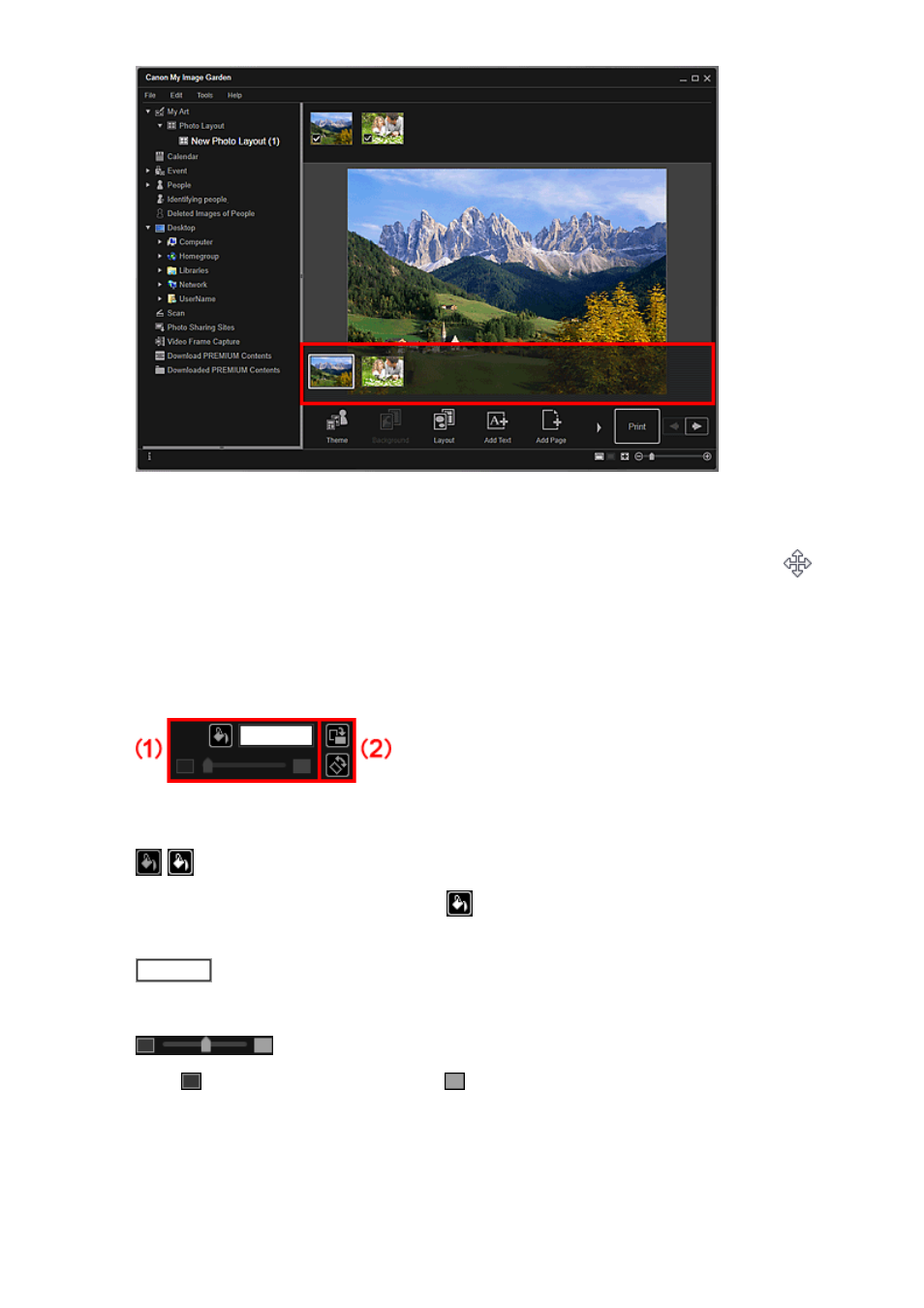 background image