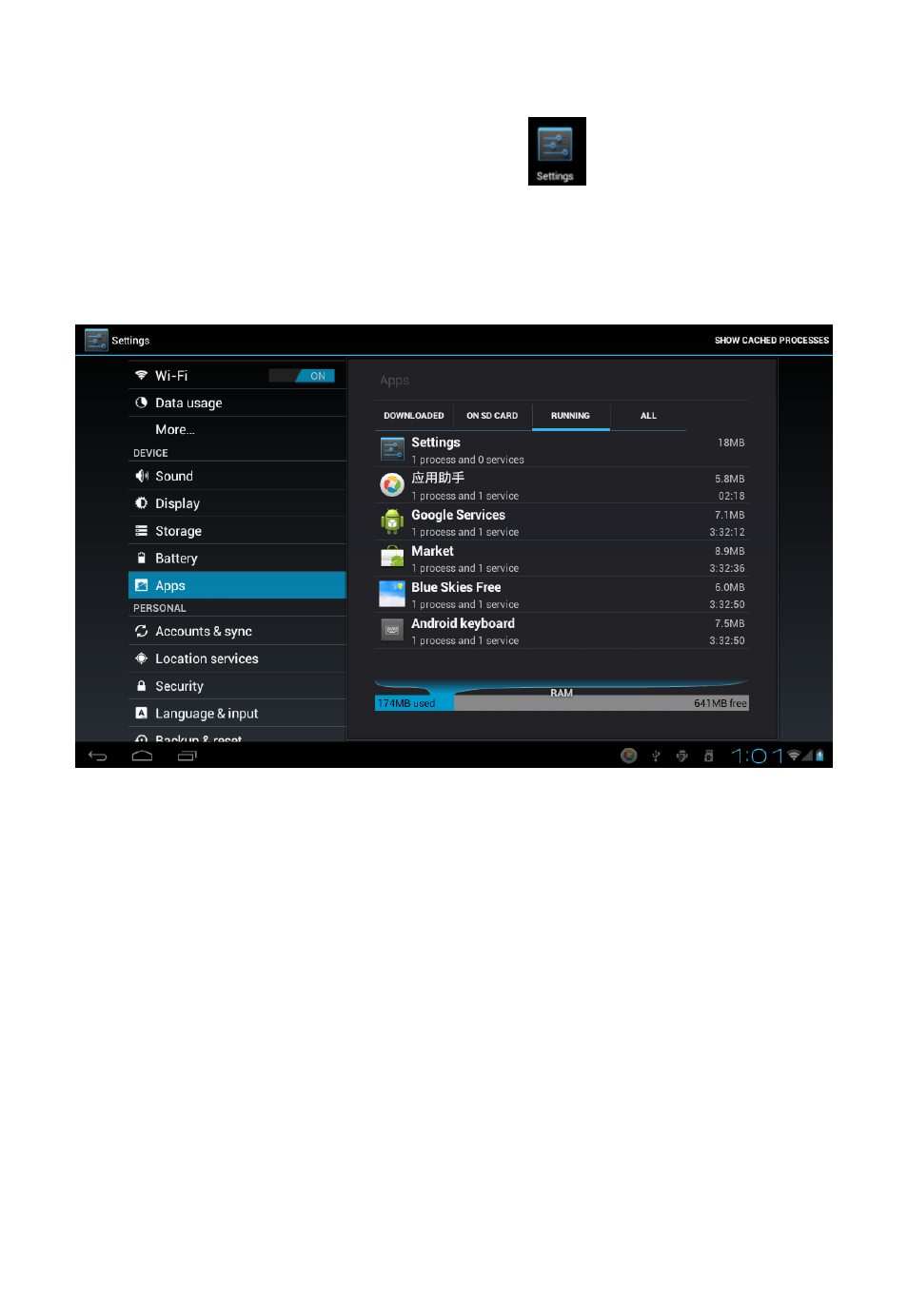 background image
