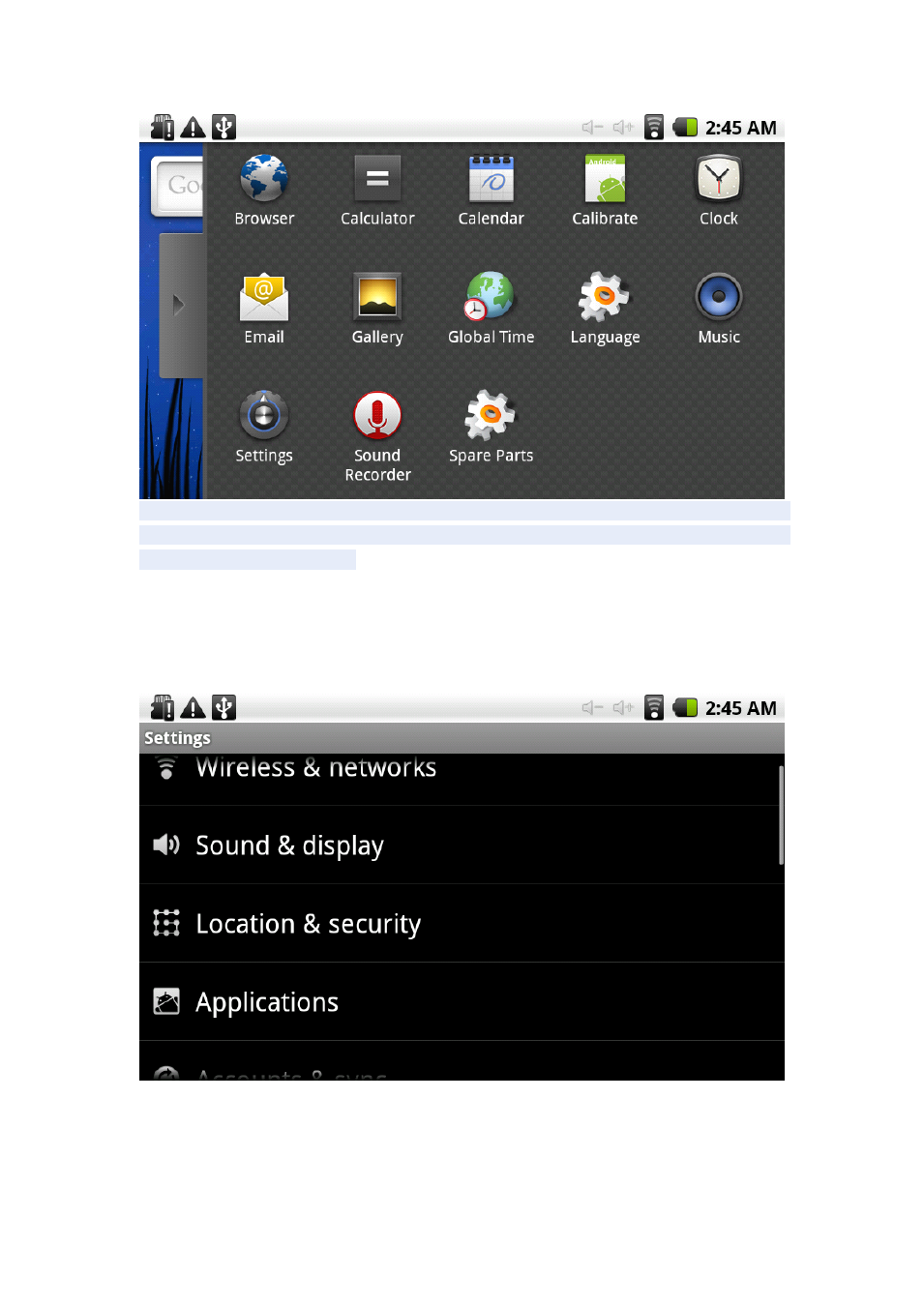 background image