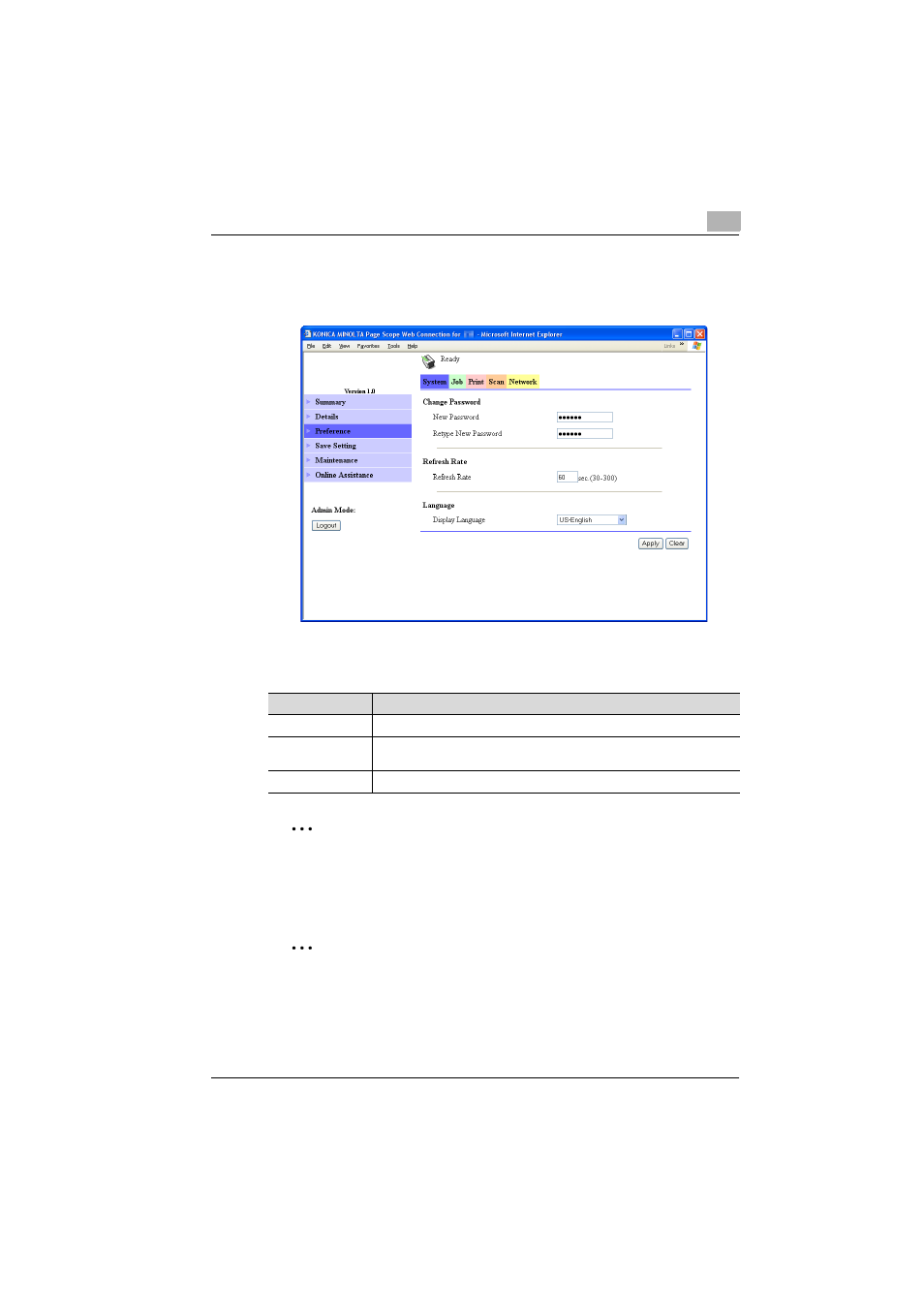 background image