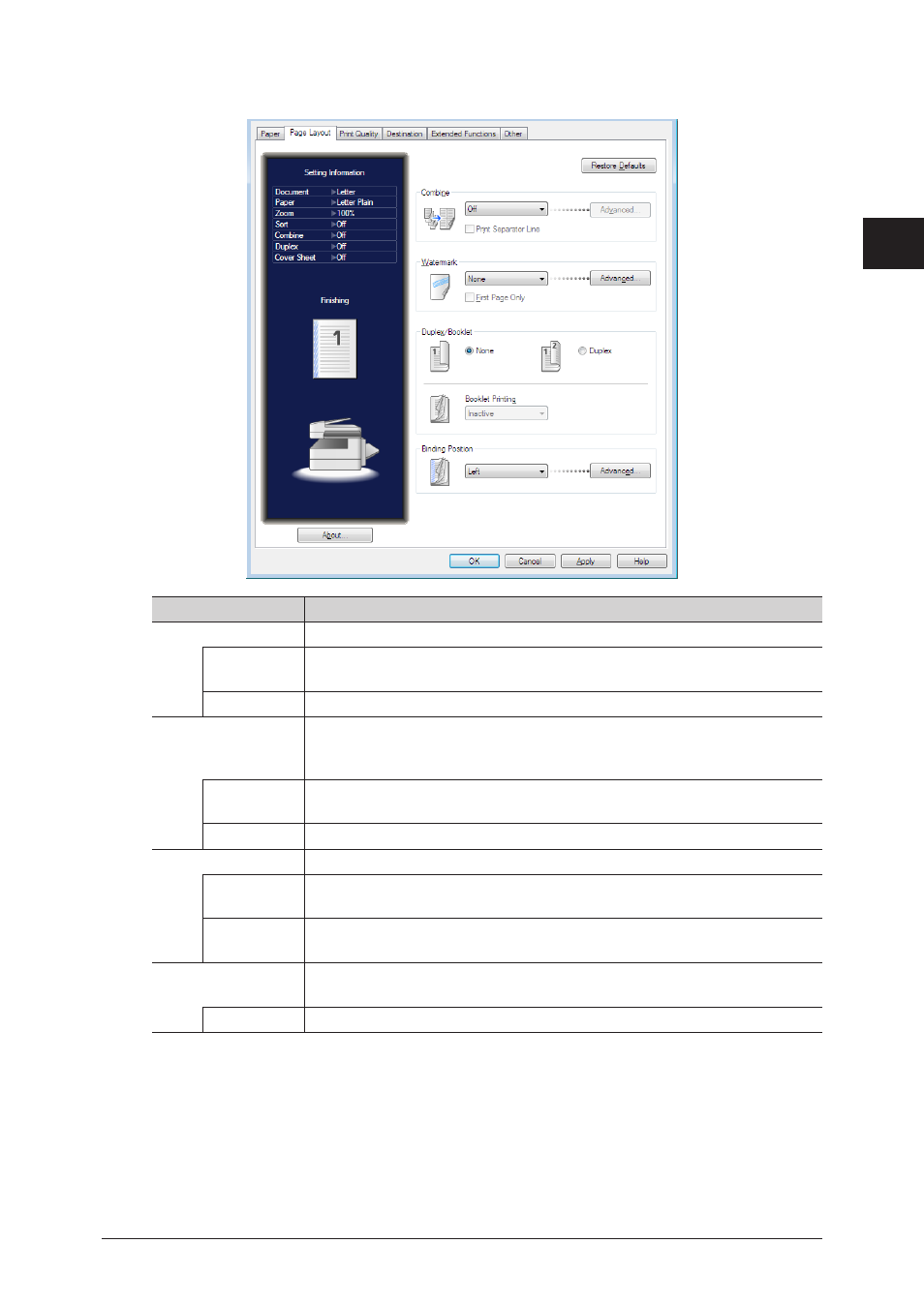 background image