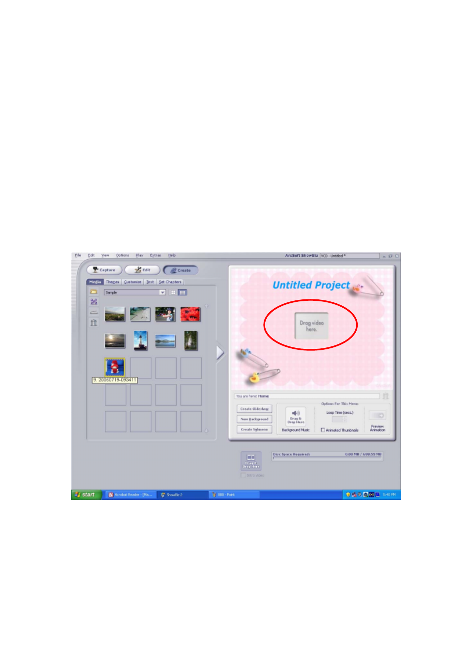 background image