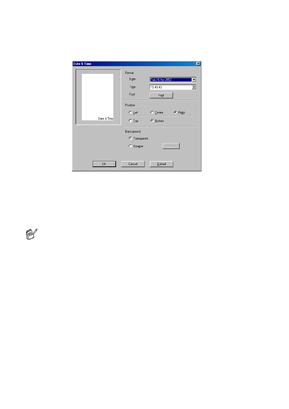 background image