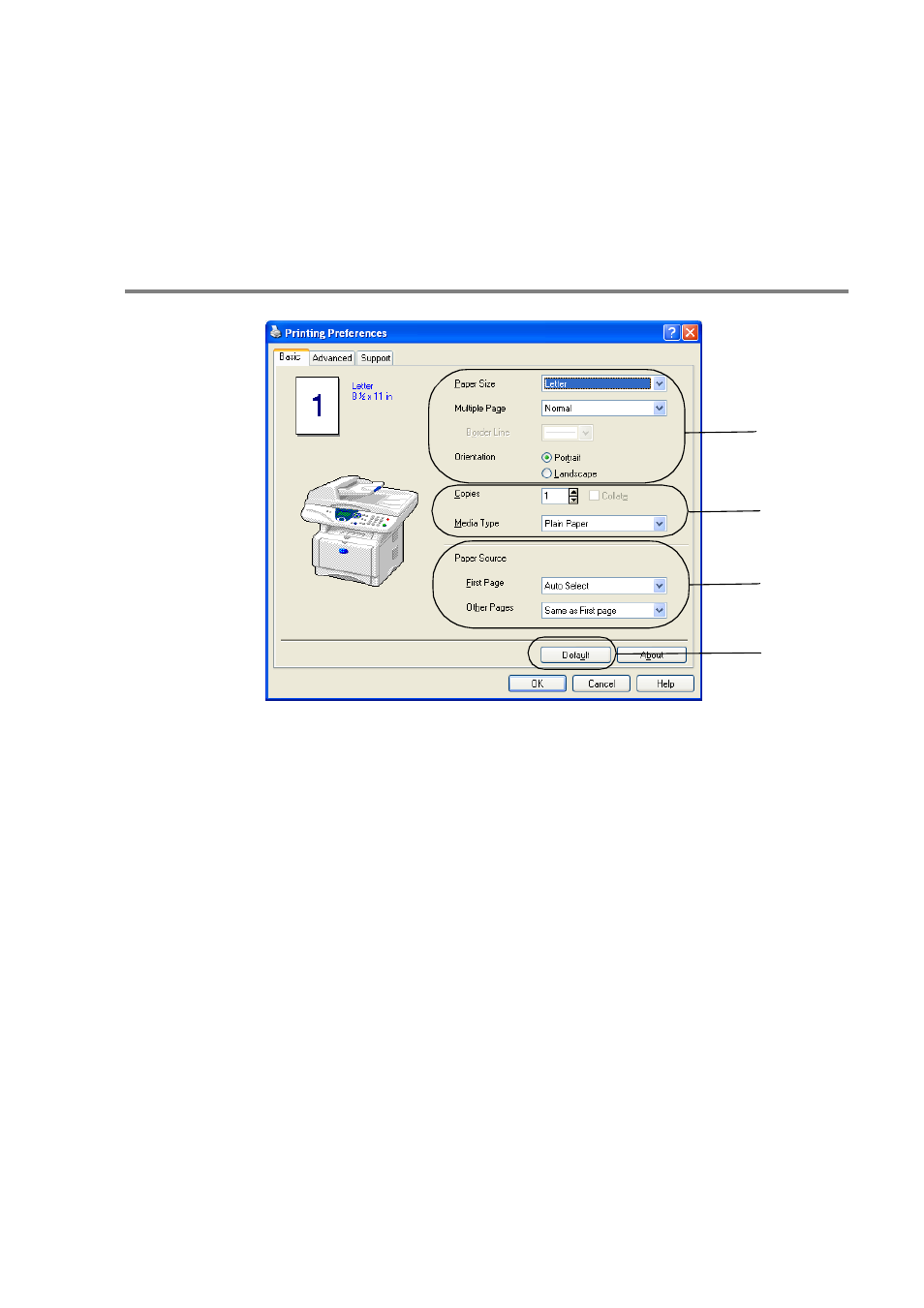 background image
