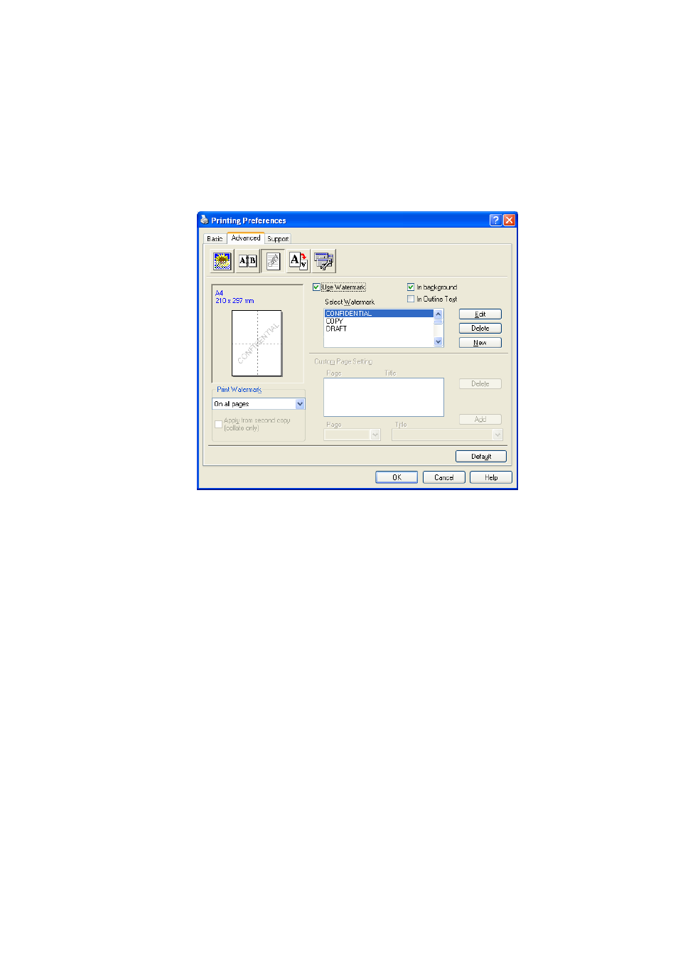 background image