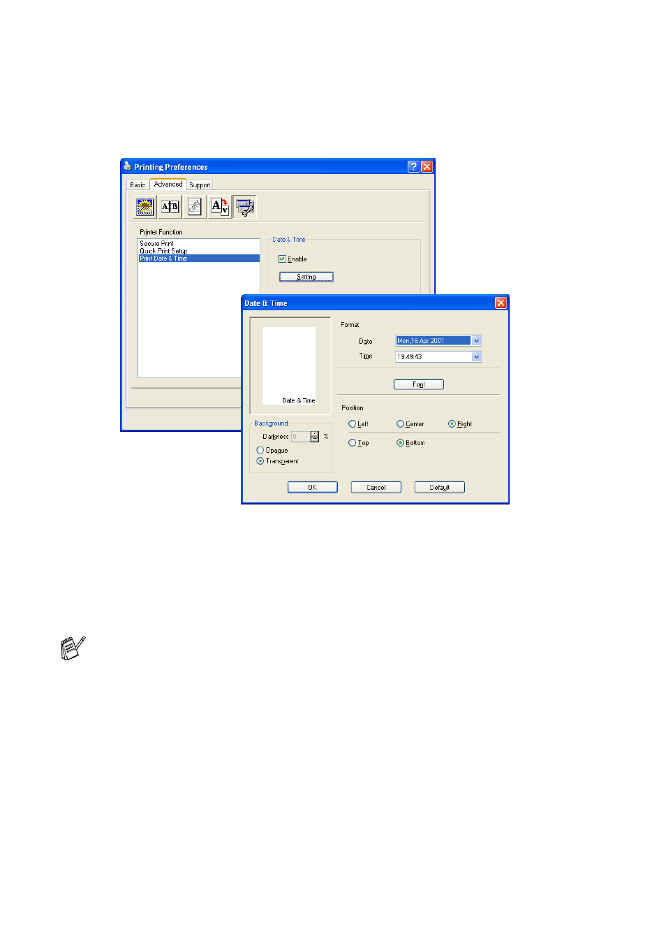 background image