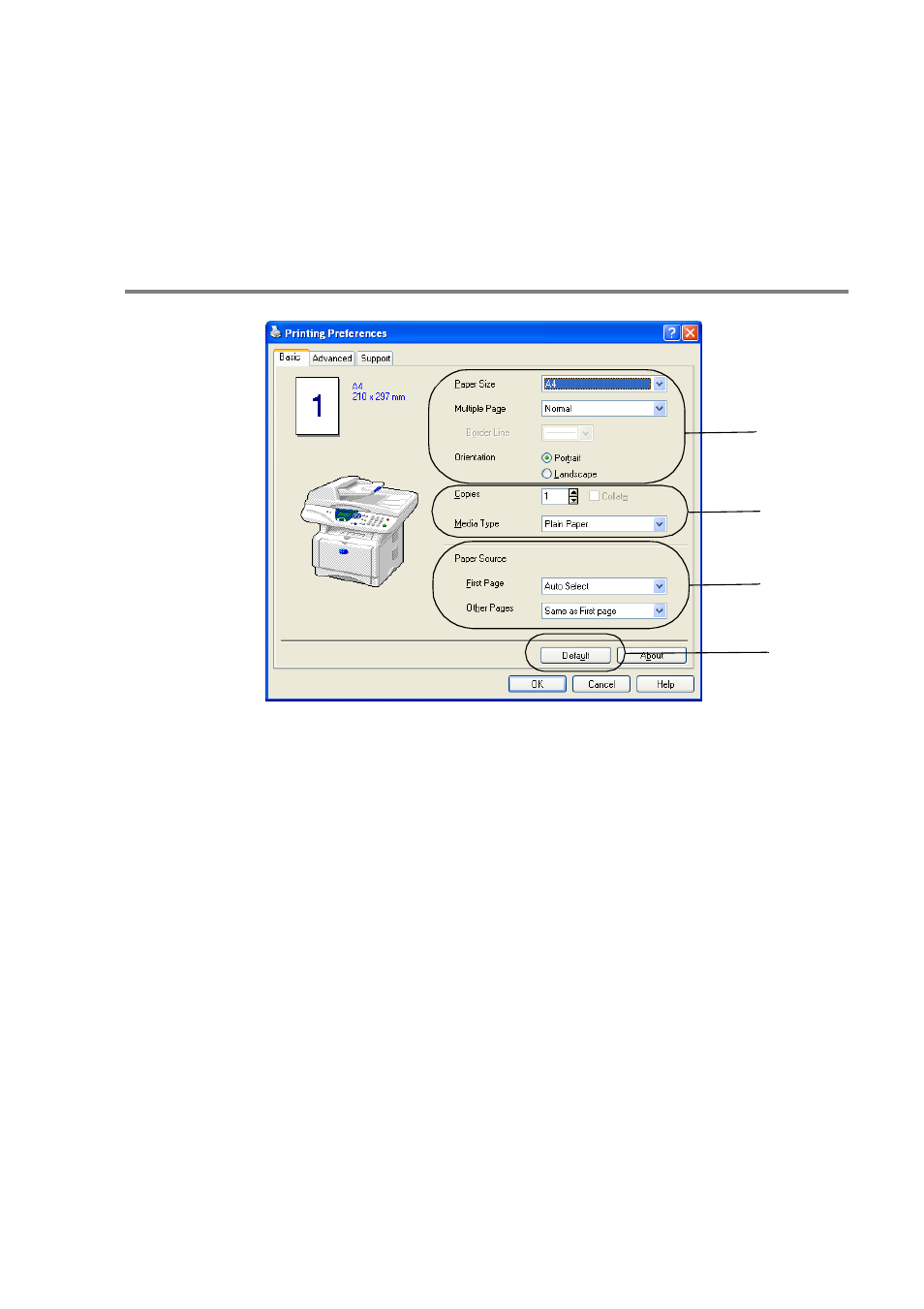background image