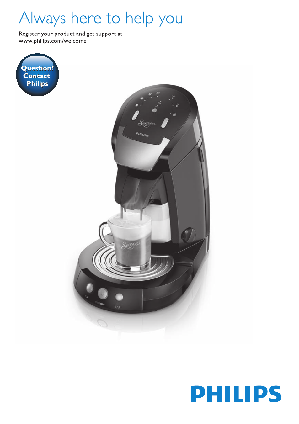 Philips SENSEO Latte Select Kaffeepadmaschine User Manual 210 Pages