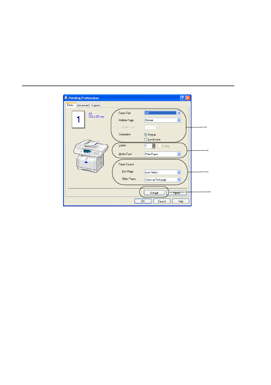 background image