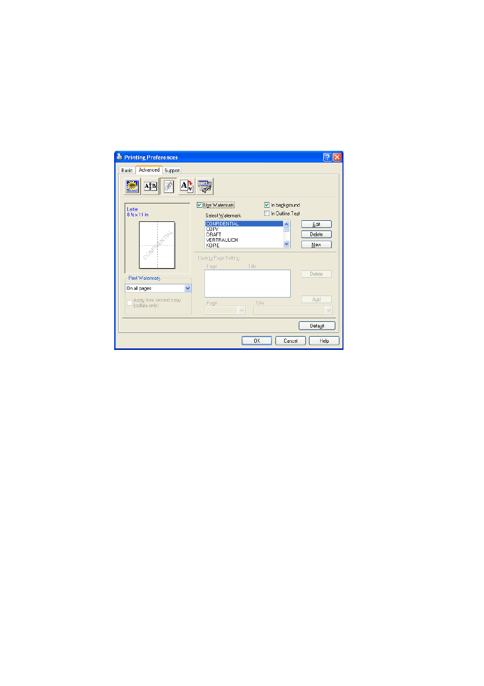 background image