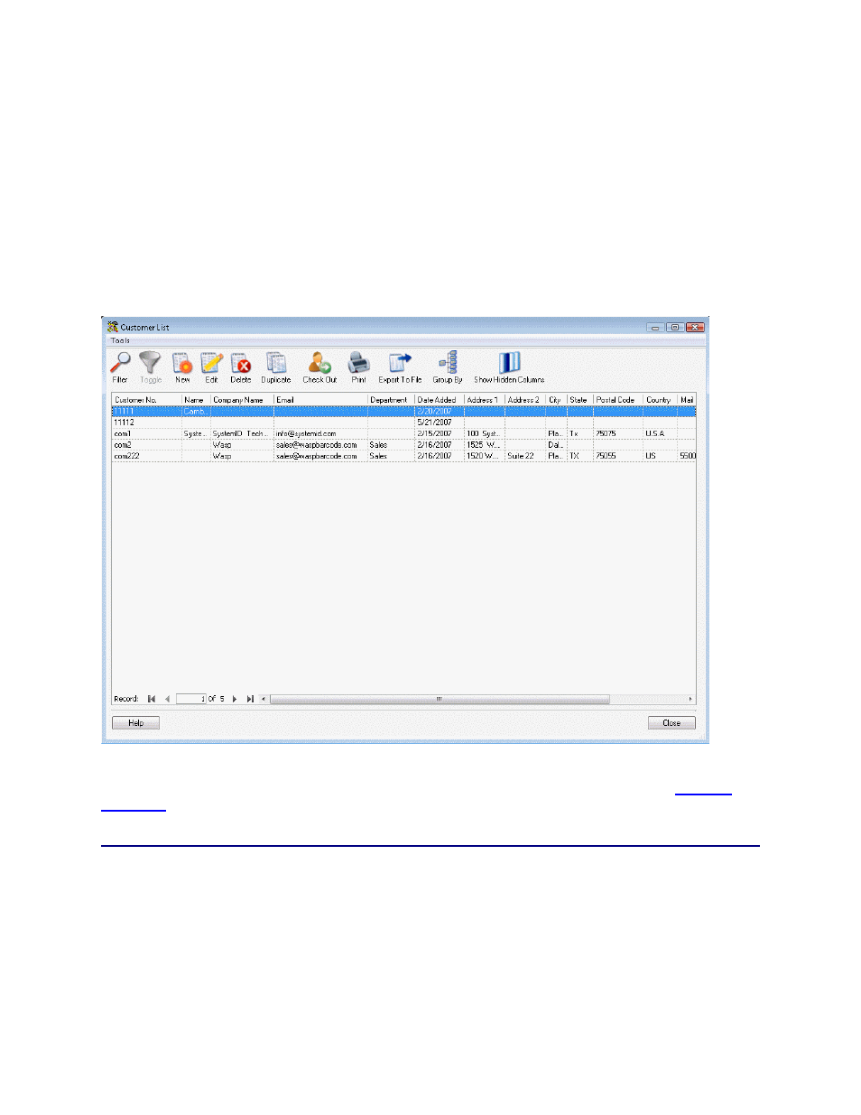 background image